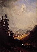 Albert Bierstadt, The_Matterhorn